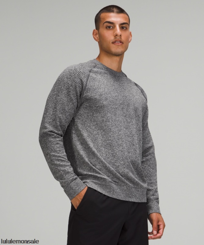 Lululemon Deutschland DELULU668 | Schwarz Engineered Warm Long Sleeve Crew